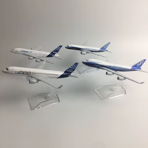 JASON TUTU Original model a380 airbus Boeing 747 airplane model aircraft Diecast Model Metal 1:400 airplane toy Gift collection 8 best sales concorde adult - №8