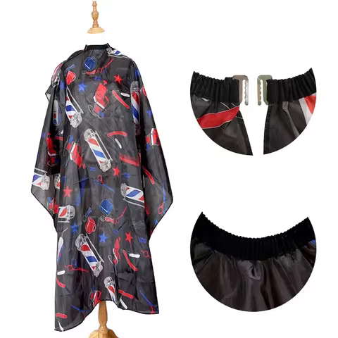 6 best sales barber cape - №1