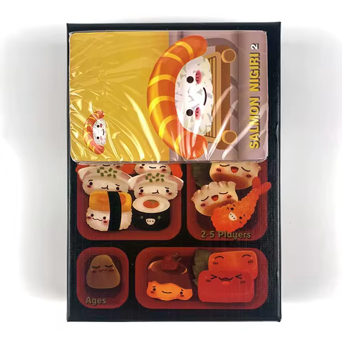 Juego de Sushi Go, juego de reunión familiar, juego de mesa, tarjeta, cumpleaños, regalo de Navidad 6 best sales sushi table - №3