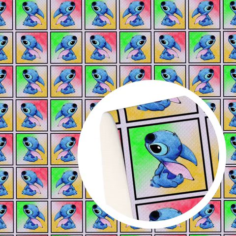 12 best sales lilo and stitch fabric - №2