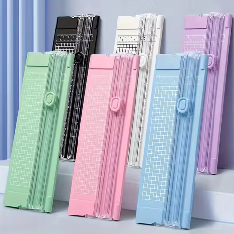 1pcA4 Mini Paper Trimmer Paper Cutter Cutting Machine for Craft Paper Card Photo Laminated Paper Scrapbook Home Crafts Tools New 10 best sales self cut system - №6