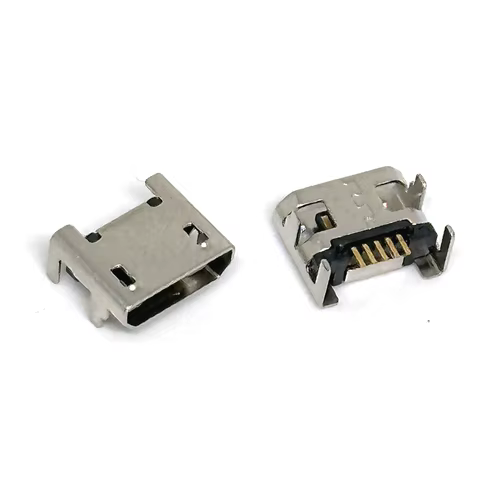 5Pin Micro USB Connector Female Port Jack Solder Plug SMD SMT Android Phone Data Charging Socket 5P Micro USB DIY Repair Adapter 10 best sales plug micro usb - №4