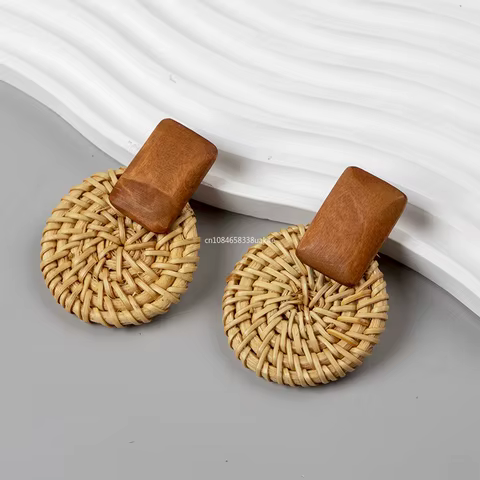 8 best sales gold bamboo earrings - №1