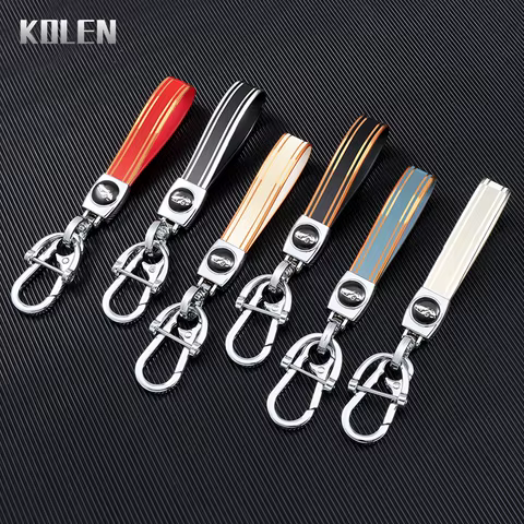 High Quality TPU Keychain For Men Women Car KeyRing Girl Gift Car Key Ring Holder Accessories Rotatable Key Chains 10 best sales elastic keychain - №5