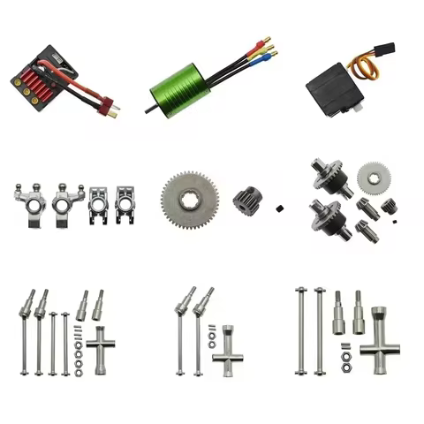 SCY 16101 PRO 16102 PRO 16103 PRO RC Car Brushless Metal Upgrade Parts DIY PARTS Original Parts Brushless Motor Gear Drive Shaft 7 best sales yingtai phone - №3