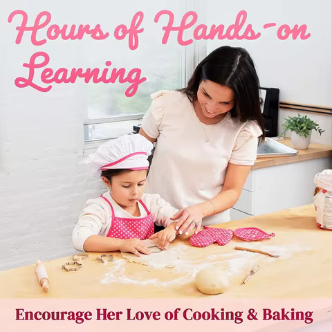 10 best sales cooking set for kids - №8