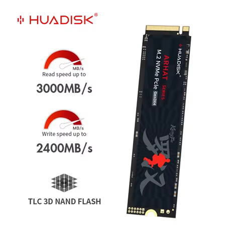 HUADISK M2 SSD NVMe 128GB 256GB 512GB 1TB 2TB SSD M.2 2280 PCIe 3.0 Internal Solid State Drive Hard Disk For Laptop Desktop 10 best sales 8tb m2 ssd - №9