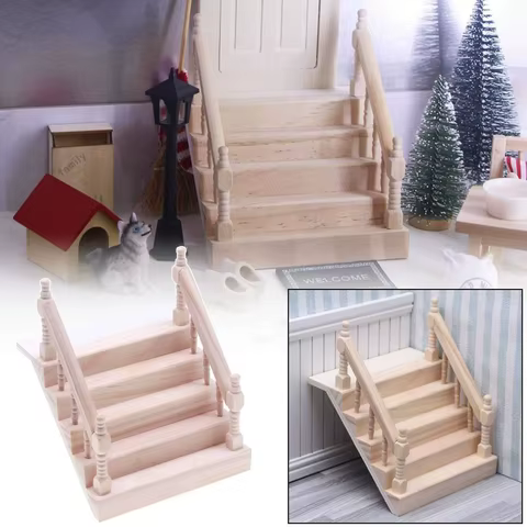8 best sales dollhouse stairs - №6