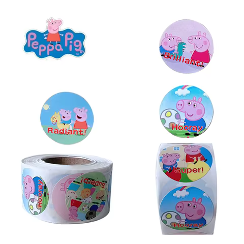 8 best sales peppa pig stickers - №3