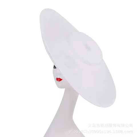 Sinamay Fascinator Hat Base XL Disc Headpiece 10 best sales hat making supplies - №8