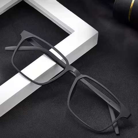 High Quality Pure Titanium Reading Glasses for Men Anti Blue Light Presbyopia Eyewear with Diopter+1.0 To +4.0 10 best sales pure titanium - №2