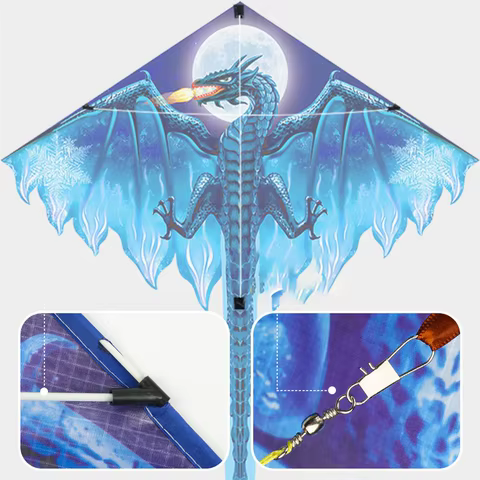 8 best sales dragon kite - №6