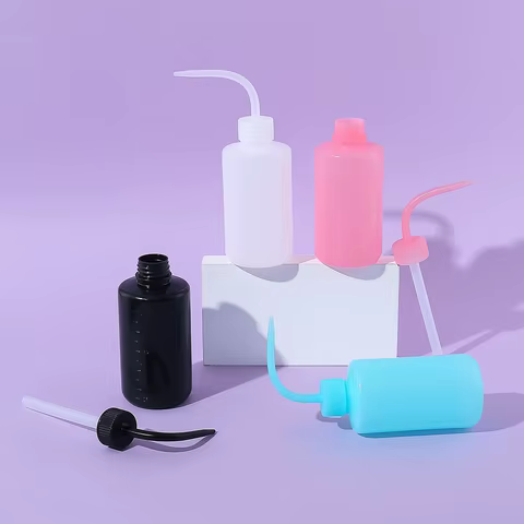 250ml Bulk Squeeze Water Squirt Bottles for Liquids with Narrow Mouth & Scale for Rinse Bottle Watering Tools, Plant Irrigation 12 best sales nicotine liquid - №12