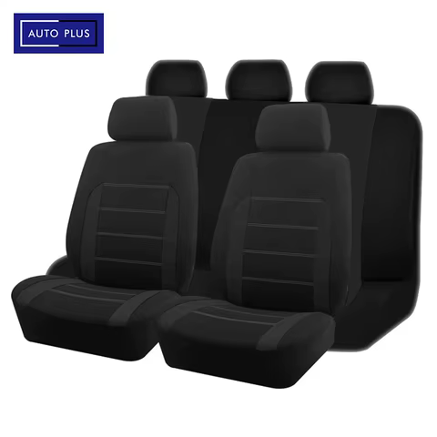 AUTO PLUS Universal Fabric Car Seat Covers Fit For Most Car SUV Truck Van Car Accessories Interior Seat Covers Car 10 best sales car seat covers for mitsubishi colt - №5