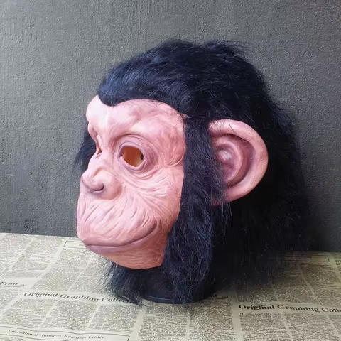 12 best sales monkey mask - №7