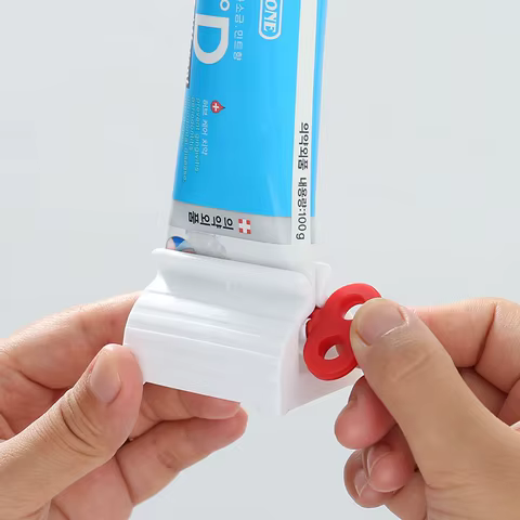 Manual toothpaste squeezing clip, household lazy person toothpaste squeezing tool 10 best sales garbage pail kids figure - №8
