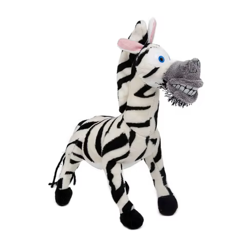 20-35cm Madagascar Plush Penguin Animals Toys Lion Alex Zebra Marty Giraffe Hippopotamus Gloria Pelucia Brinquedo Juguete 12 best sales madagascar toy - №3