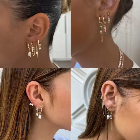 12 best sales boho beaded earrings - №2