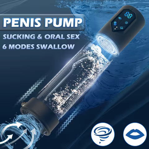 8 best sales pulsing penis pump - №1