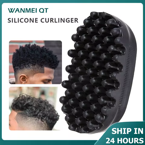 Silicone Magic Twist Hair Brush Portable Easy-Rinse Durable Unisex Hair Comb for Normal Hair-Styling Accessory for Curly Hair 6 best sales twist comb - №2