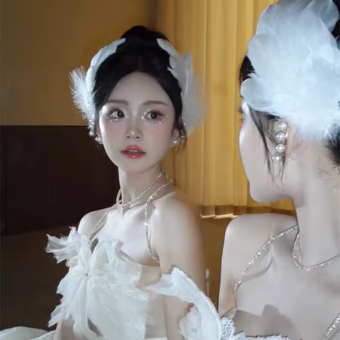 12 best sales angel wing hair clip - №10