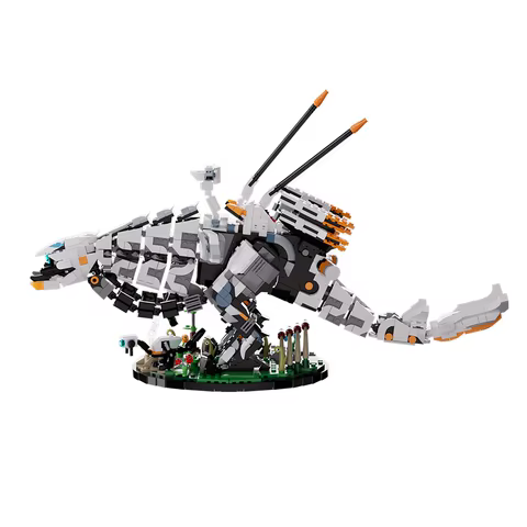 Gobricks Moc Horizons Zero Dawned Thunderjaw Bricks Model Forbidden West Monster Building Blocks Game Bricks Model Toys Sets 10 best sales lego horizon - №1