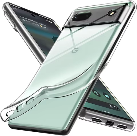 For Google Pixel 8 8A Pixel 8 Pro Slim Soft TPU Silicone Cover Phone Cases for Google Pixel 6A Google Pixel 7 7A 4 XL 5 4A 4G 5G 10 best sales case pixel 4a - №10