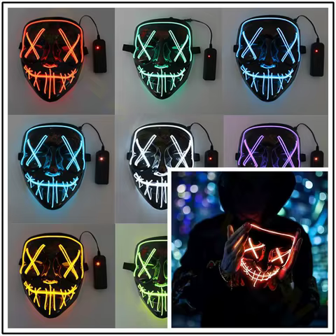 10 best sales led mask halloween - №6