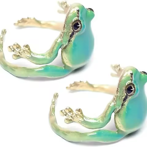 10 best sales frog jewelry - №2