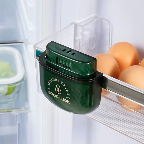 Fridge Odor Eliminator Box New Kitchen Accessories Air Fresh Smell Remover Portable Activated Carbon Box Home Air Freshener 8 best sales fridge smell - №7