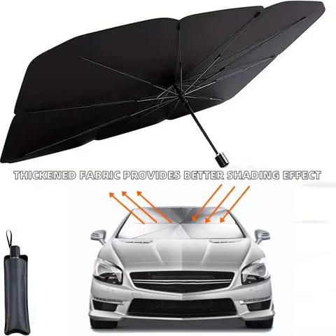 Car Front Windshield Sunshade Umbrella Summer Sun Protection Sunshade Blocking Car Interior Cooling Supplies 8 best sales blackview x5 - №3