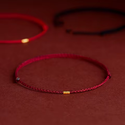 10 best sales red beaded bracelets - №7