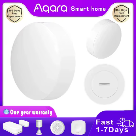 Original Aqara Brightness Light Sensor T1 Zigbee3.0 Smart home Brightness Sensor Light Detector Magnetic Control For Homekit APP 10 best sales aqara presence sensor - №3