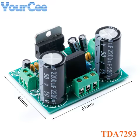 TDA7293 100W High Power Digital Audio Mono Amplifier Board AC 12V-32V Wide Voltage Module Single Channel DIY TDA7294 TDA7265 12 best sales bcm94360ng - №6