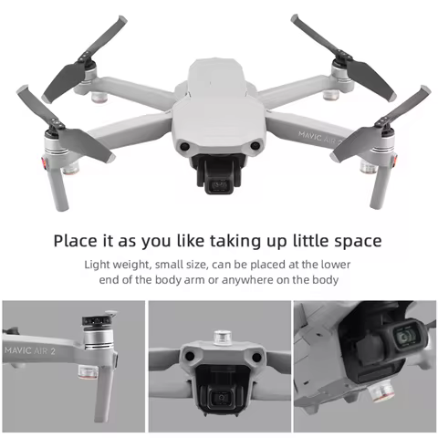 Night Flying Signal Lamp Navigation LED Flash Lights for DJI NEO/Mini 2/4K/Mini 4 Pro/Mavic 3/Avata 2/Mini SE/Air 2 Accessory 10 best sales spectral 2 drone - №5
