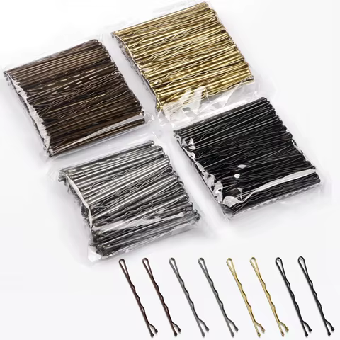 10 best sales golden hair pin - №3
