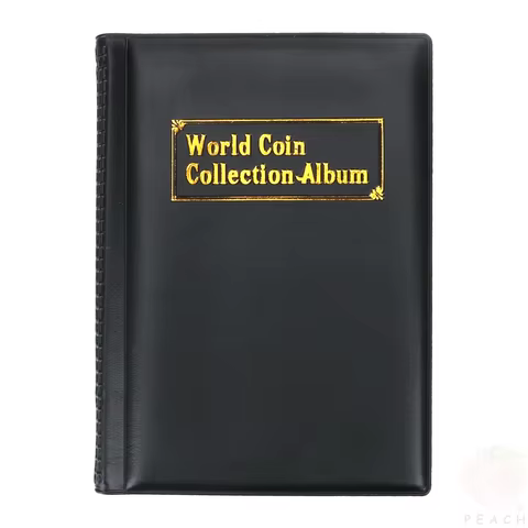 For Collector Home Decor Craft Gift Coin Album Multi-kinetic Coin Collection PVC Coins Collection Book Coin Collectors 12 best sales album coin - №1