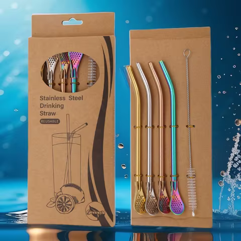 8 best sales coffee straw - №8