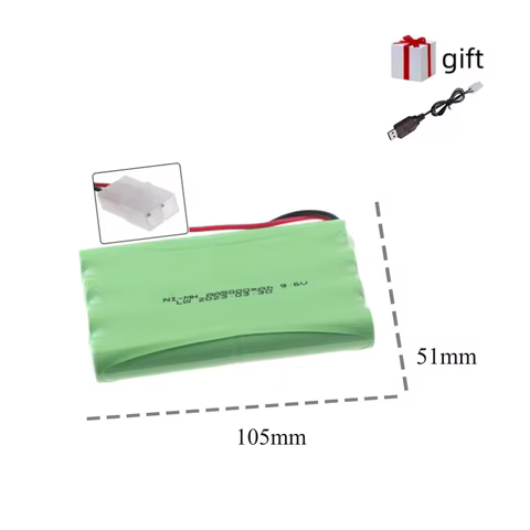 10 best sales 9 6v battery - №3