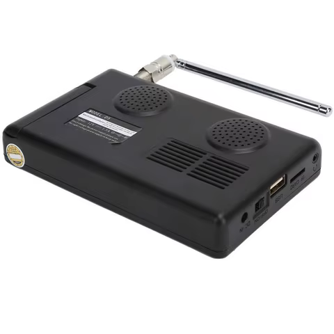 LEADSTAR Rechargeable D5 5 Inch 800*480 Portable Mini Tv With DVB-T2 ATSC ISDBT FM ATV USB Battery Pocket tv Watch Any Where 8 best sales android tv isdb t - №7
