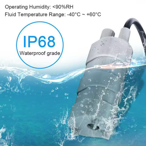 12v Motorhome High Flow For Caravan Submersible Water Pump Whale Pump Rv Submersible Water Pump Household Garden Tools 12 best sales rv water - №1