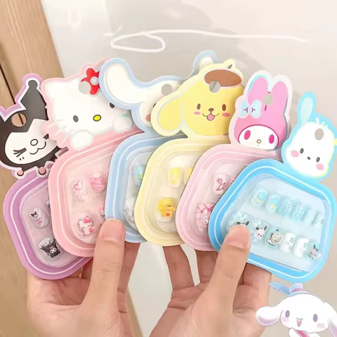 8 best sales hello kitty fake nails - №1