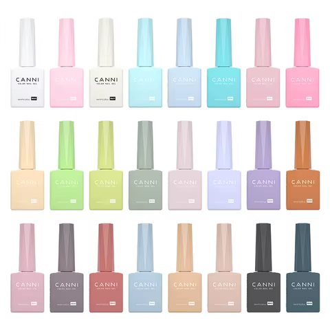 9ml CANNI Venalisa Hema Free Semi Permanent Nail Gel Polish Full Coverage Color Gel Varnish Long Lasting Diamond Tempered Top 12 best sales vanelisa gel polish - №6