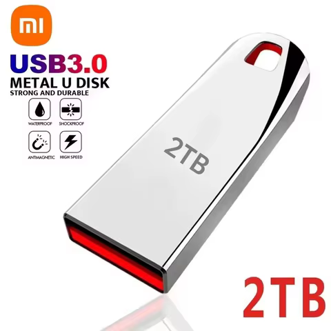 Xiaomi 2TB USB 3.0 Metal Flash Drives High Speed Pendrive 1TB 512GB 256GB Portable Usb Drive Waterproof Memoria Usb Flash Disk 6 best sales flash drive 2tb - №2