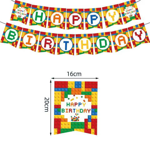 12 best sales lego birthday decorations - №9
