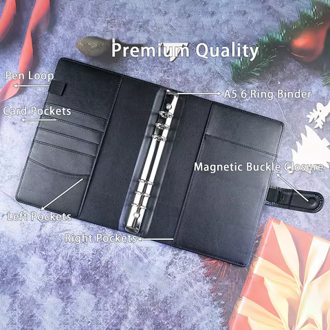 A5 Kpop Photocard Binder with 25 pages 4-Pocket Card Collector Album with 200 Card Slots PU Leather Cover Organizing Cards 10 best sales card binder 4 pocket - №7