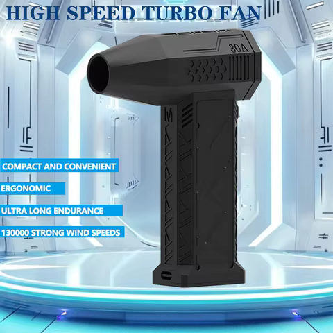 130000RPM Wind Speed 51m/s Turbo Jet Fan Turbo Fan Powerful Air Blower Industrial Duct Fan Brushless Motor Car Electric Dryer 10 best sales game of thrones earrings - №3