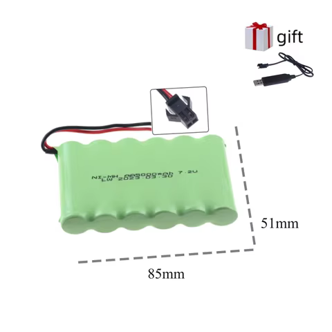 10 best sales 9 6v battery - №1