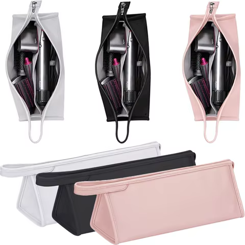 Travel Organizer Storage Dyson Airwrap Styler Shark Flexstyle Portable Carrying Case Supersonic Hair Dryer Make Up Bag 10 best sales dyson travel case - №5
