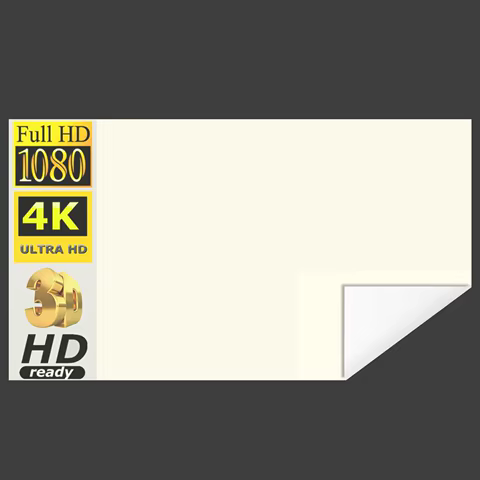 12 best sales reflective projector screen - №9